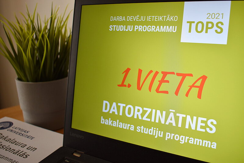 Datorzinātnes LU – jau piekto gadu pēc kārtas darba devēju ieteiktākā studiju programma Latvijā